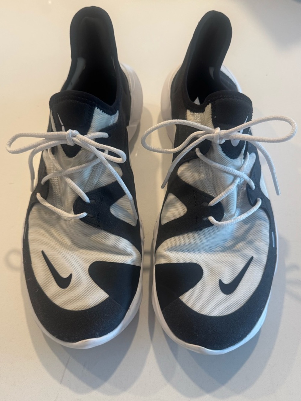 NIKE Free RN 5.0 (AQ1289-102) Mens Size 10 ‘White and Black